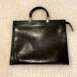 Barrot Black Portfolio / Bag, Made in Poland
